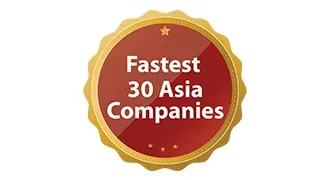 Fastest 30 asia companies 2025